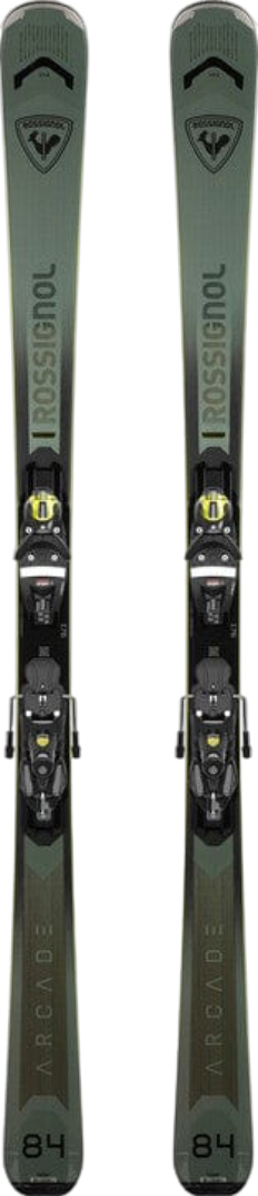 Rossignol Arcade 84 Ski's + Bindingen
