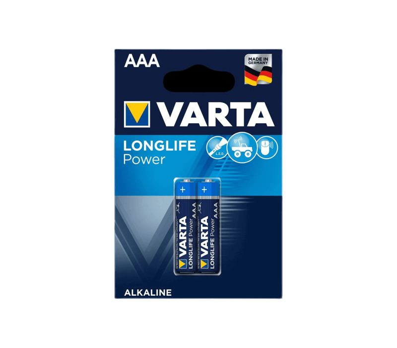 Varta Longlife Power AAA 2-pack Batterijen