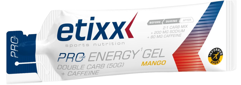 Etixx Energy Gel Mango - Caffeine