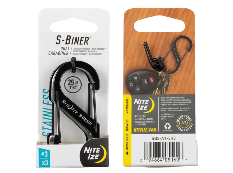 Nite Ize S-Biner Karabijnhaak 3-Pack #3
