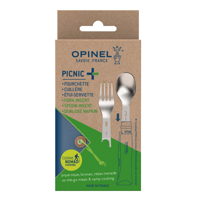 Opinel Picnic Plus 3-delig Bestekset