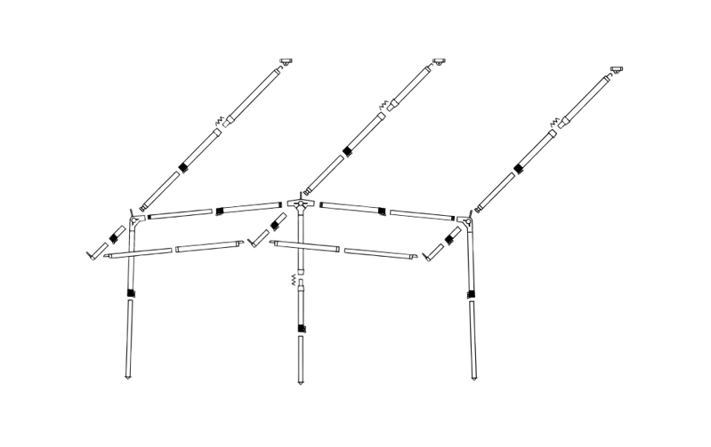 Dorema Frame Voortent President/Smaragd FTP Fiber