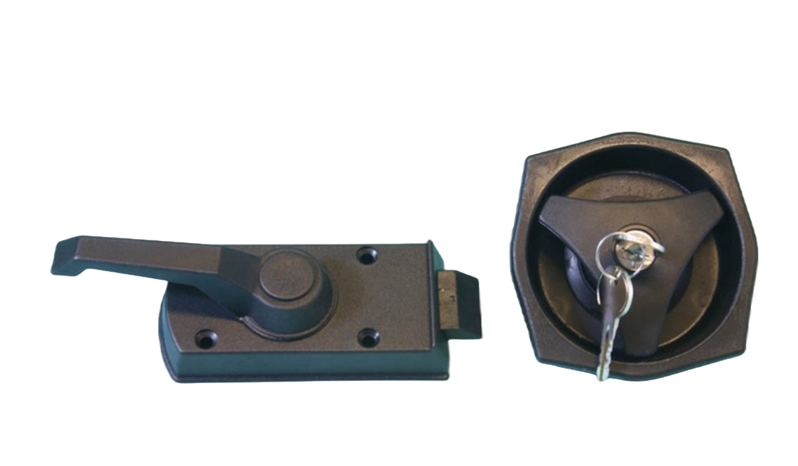 Ocs Zeshoekig Deurslot met Hendel, Rechts 25-35mm