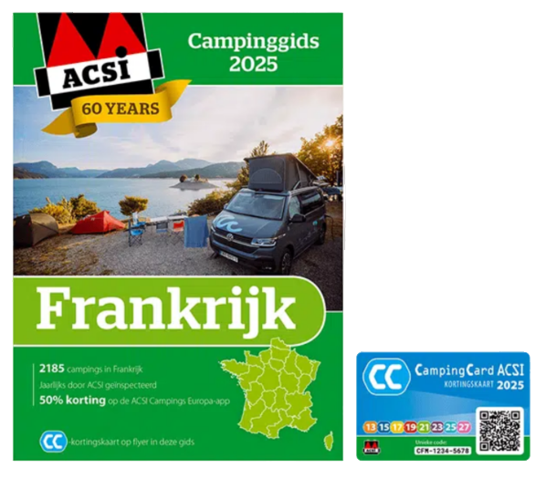 Acsi ACSI Campinggids Frankrijk 2025
