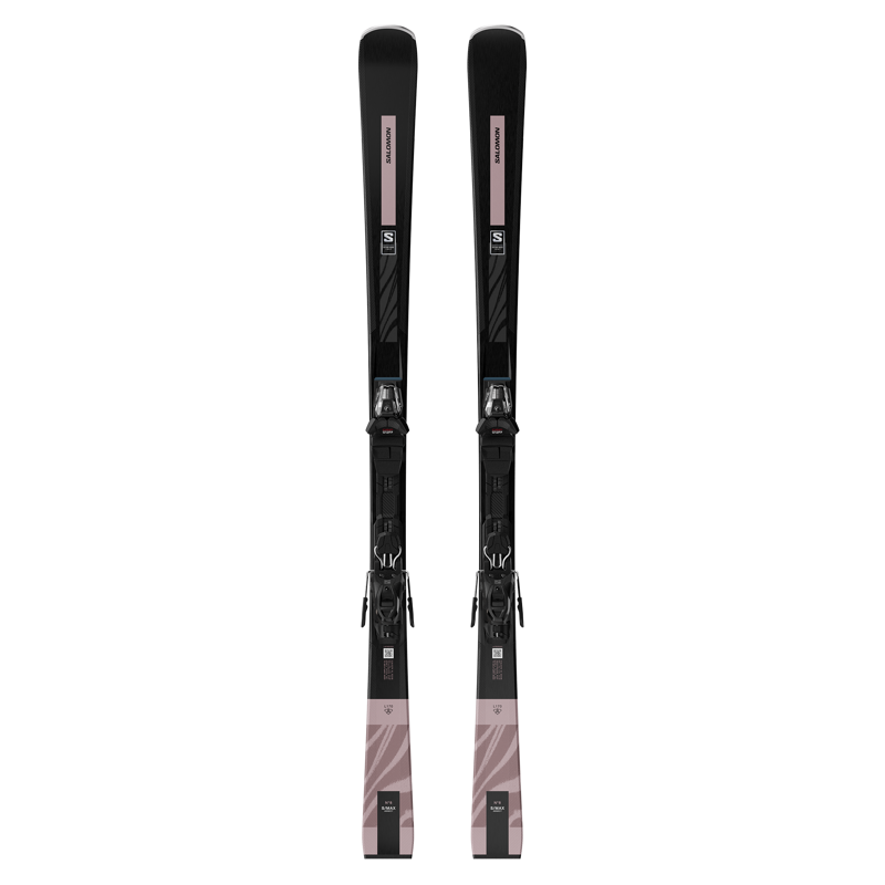 Salomon E S/Max N8 Ski&apos;s + Bindingen