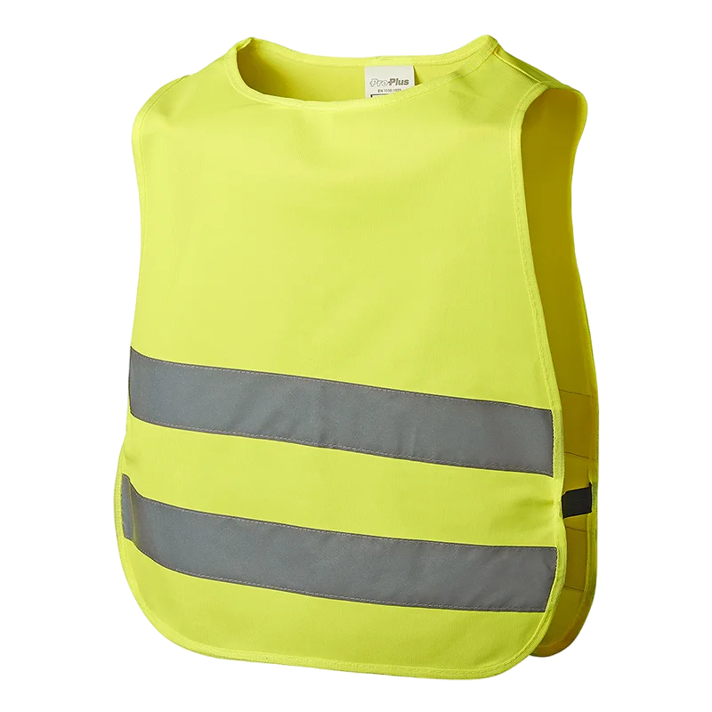 Pro Plus VEILIGHEIDSVEST GEEL VOOR KINDEREN