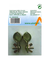 Campking Daksteunklemmen 2st 19mm