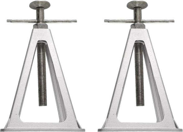 Pro Plus STEUNENSET VAN 2 STUKS ALUMINIUM