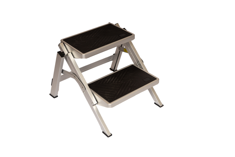 Redwood Opvouwbare Aluminium Opstap Dubbel