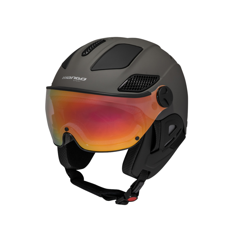 Mango Quota Free Skihelm met Spiegel Vizier