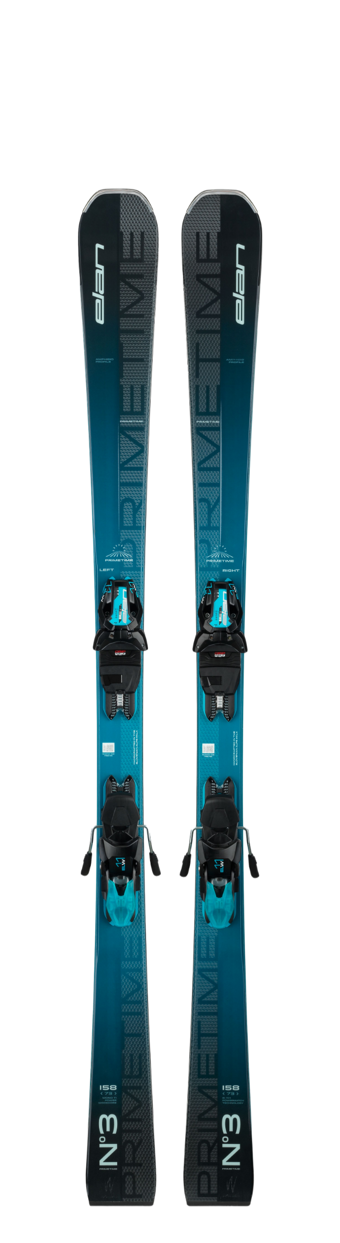 Elan Primetime N3 W Powershift Ski&apos;s + Bindingen