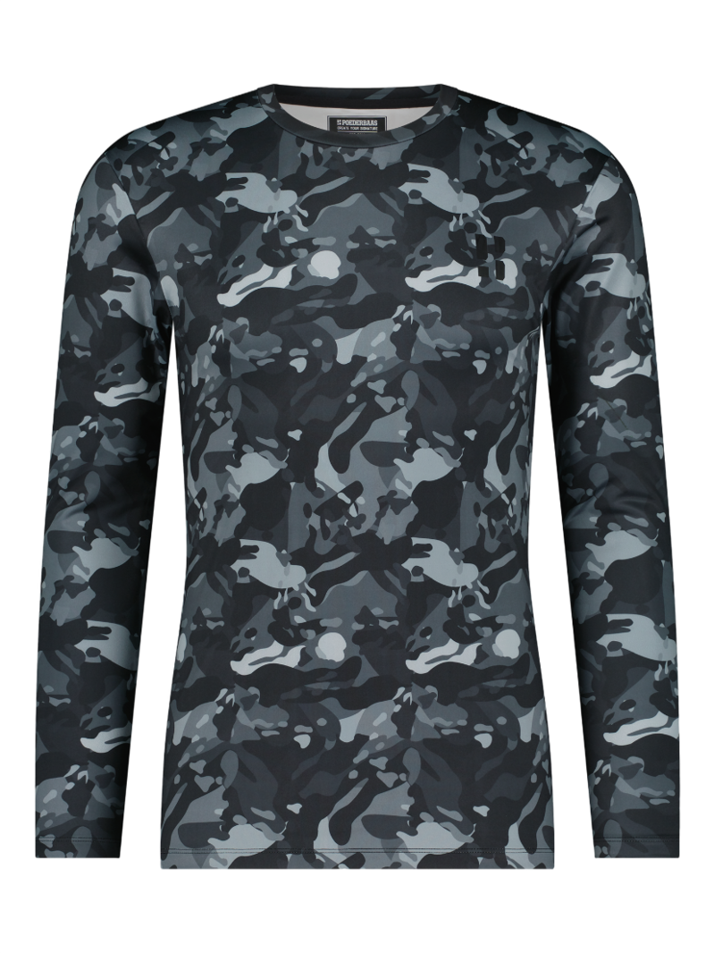 Poederbaas Thermo Shirt Camo