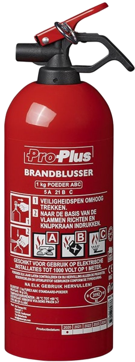 Pro Plus BRANDBLUSSER 1KG ABC POEDER NL