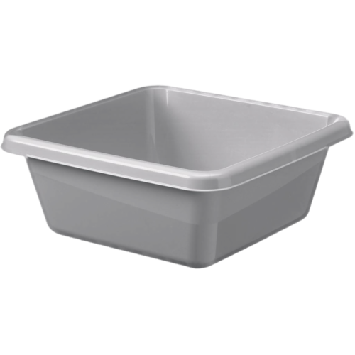 Sunware Water-line wasbak vierkant 10L grijs