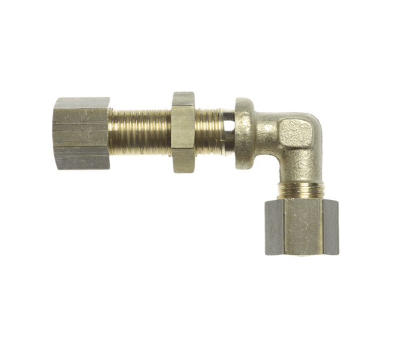 Gimeg Schotdoorvoer Haaks Messing