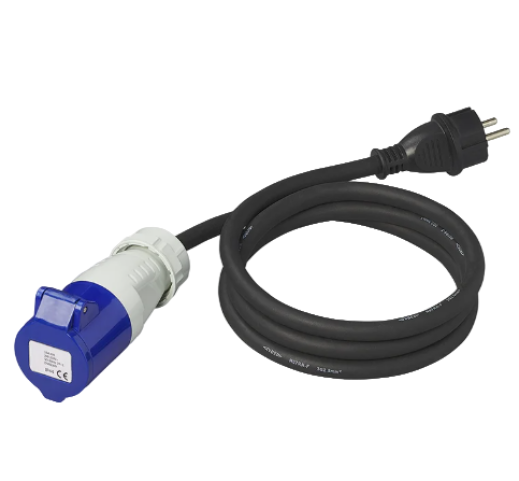Pro Plus Verloopkabel 150dm 3x2,5 Schuko naar Cee