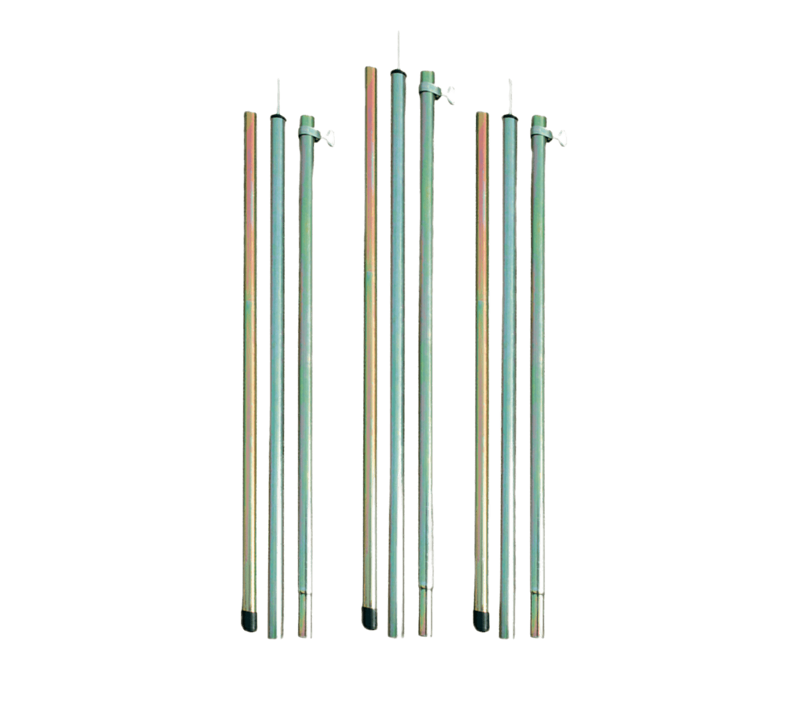 Campking Luifel Stokkenset Staal 22mm