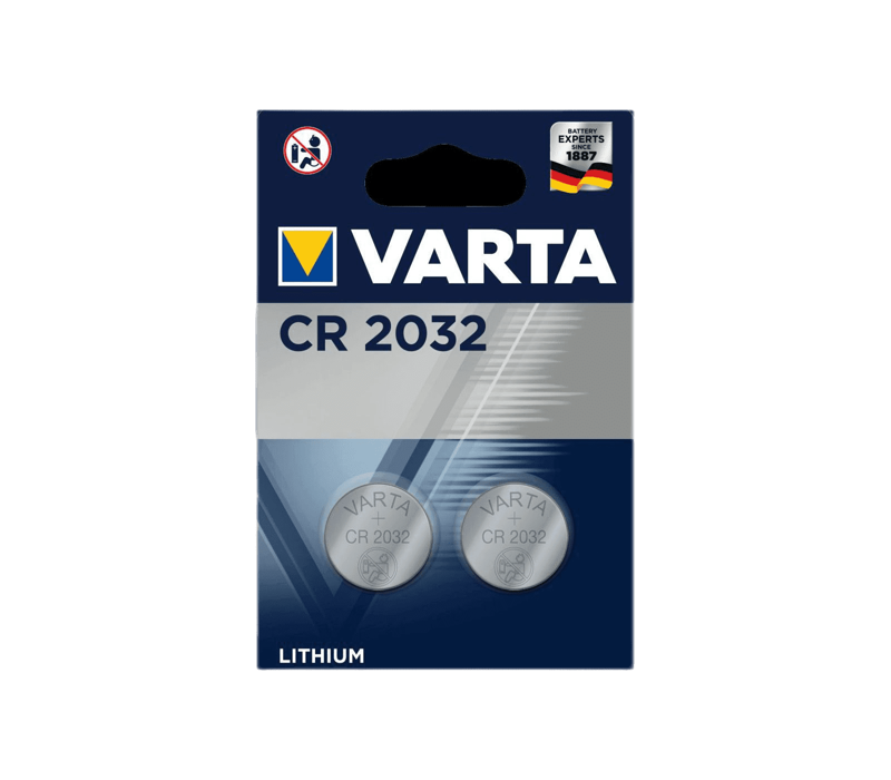 Varta CR2032 Lithium 2-pack Batterijen