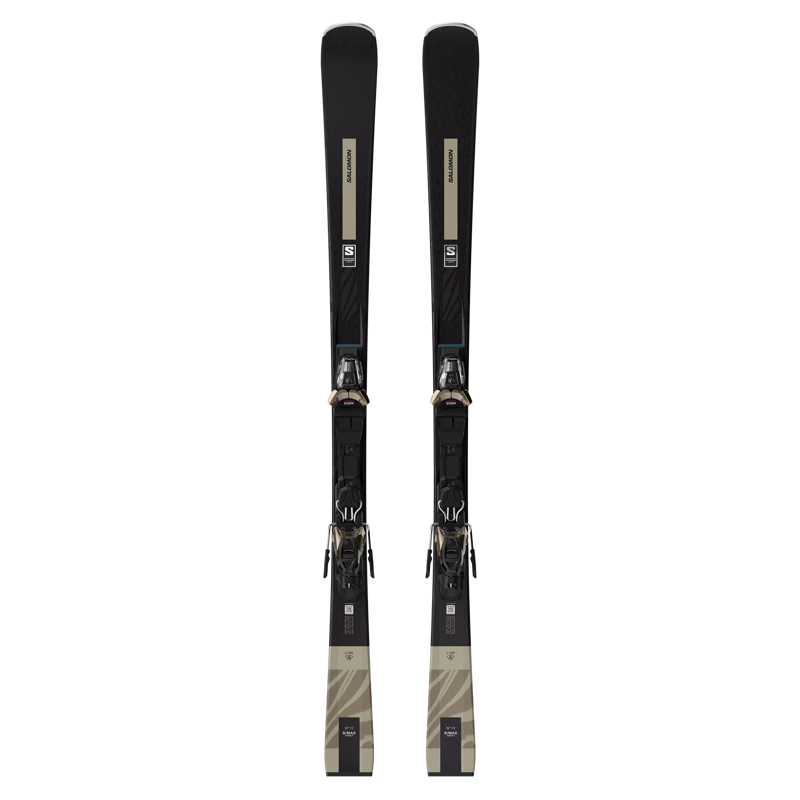 Salomon E S/Max N10 Ski&apos;s + Bindingen