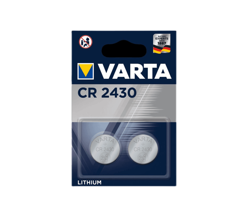 Varta CR2430 Lithium 2-pack Batterijen