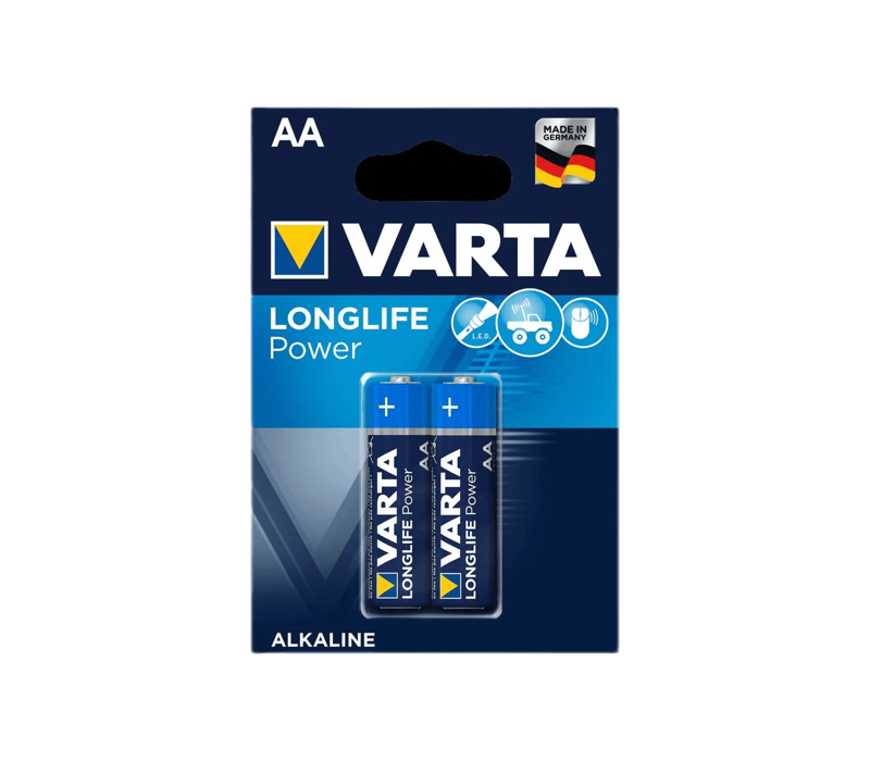 Varta Longlife Power AA 2-pack Batterijen