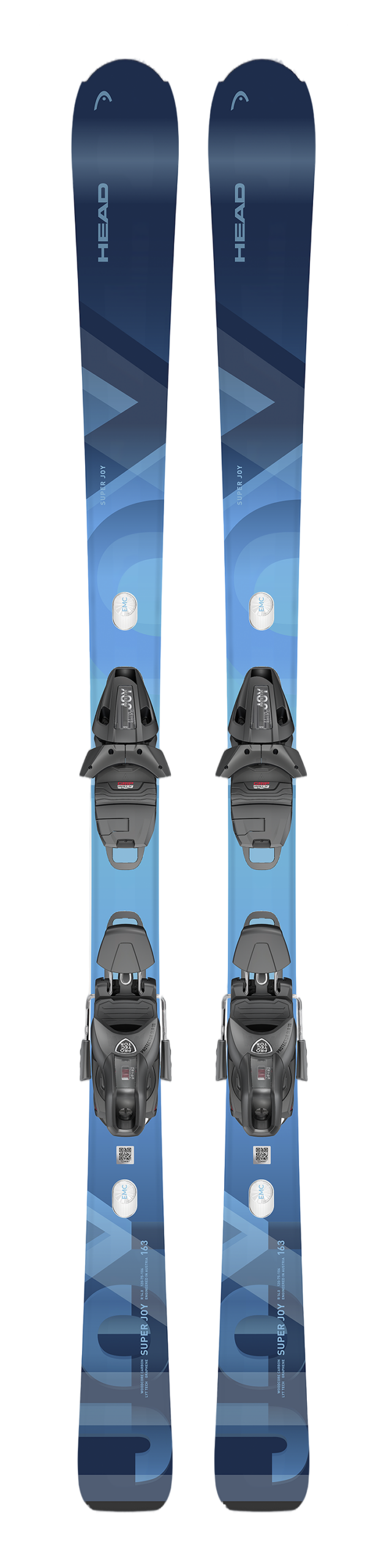 Head E-super Joy Ski's + Bindingen