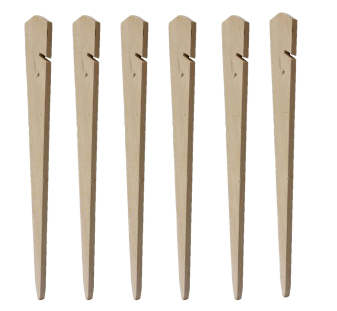 Redwood Tentharing Hout 30 cm (6st.)