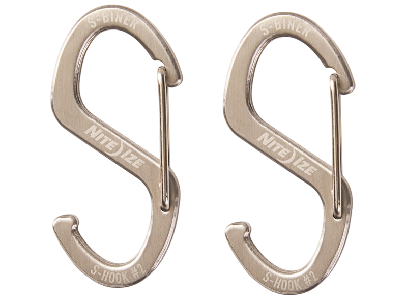 Nite Ize S-Biner Hook N Hold Karabijnhaak 2-Pack