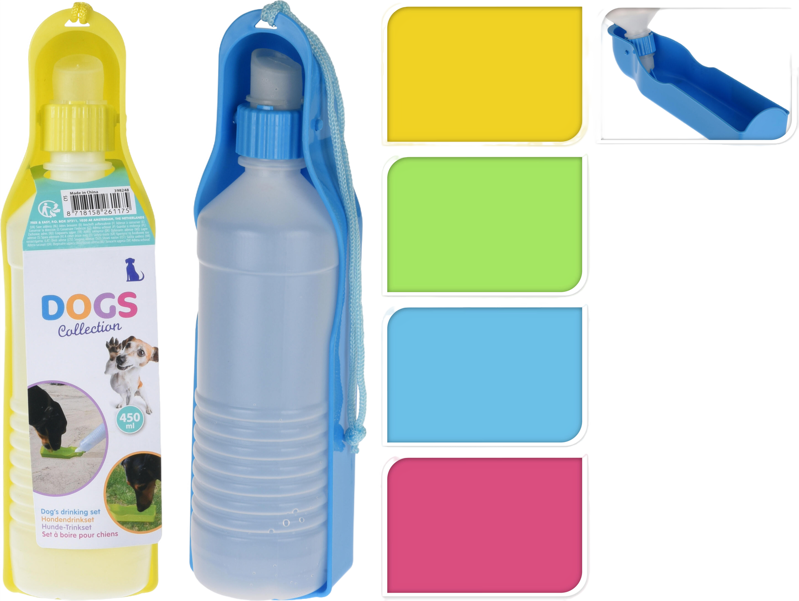 Koopman Drinkfles voor Honden met Houder