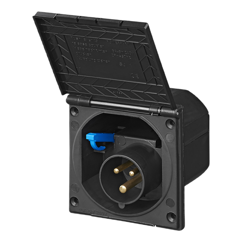 Pro Plus CEE WANDINVOERDOOS VIERKANT ZWART