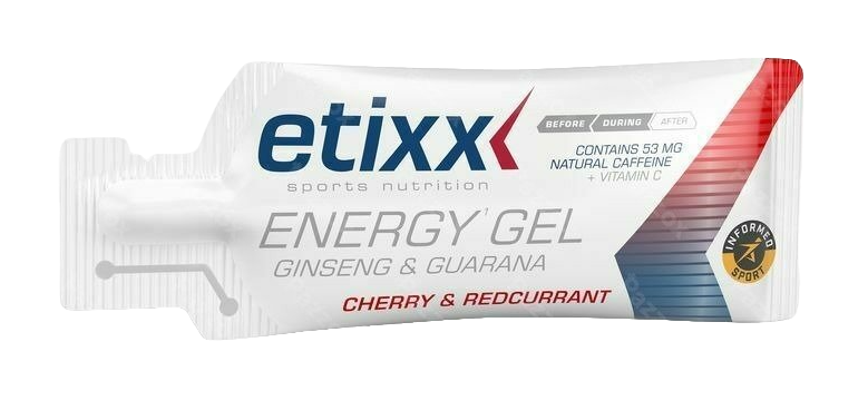 Etixx Energy Gel Ginseng & Guarana - Rode Vruchten