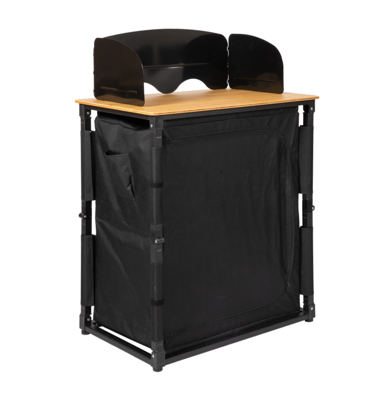 Redwood Hickory Slim Kookkast