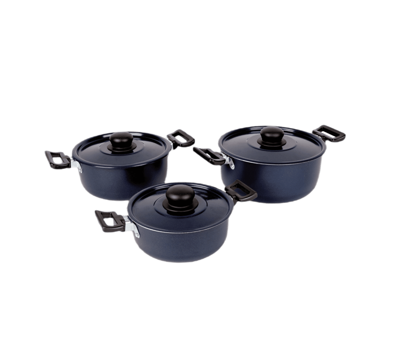 Bo-Camp Rondo Aluminium Pannenset