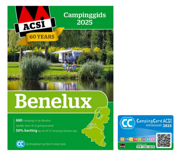 Acsi ACSI Campinggids Benelux 2025