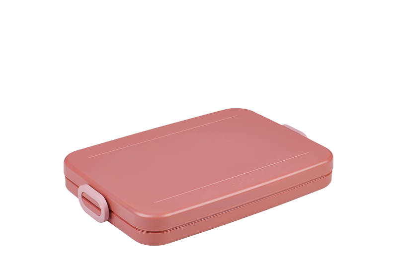 Mepal Lunchbox Take A Break Flat - Vivid Mauve