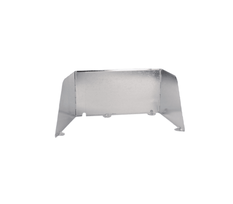 Bo-Camp Verstelbaar Kookwindscherm Staal