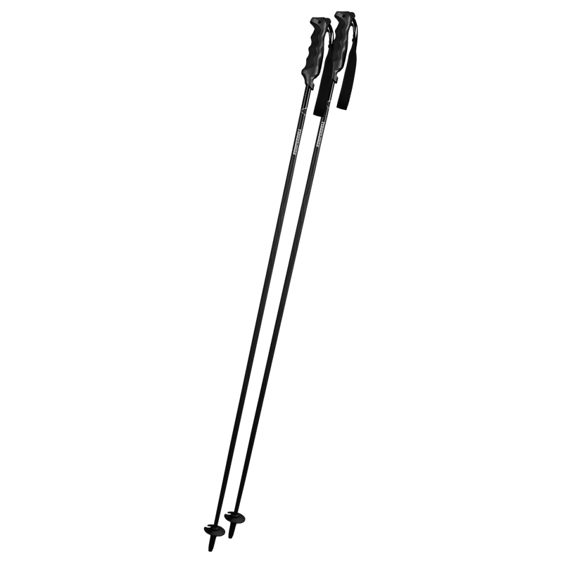 Komperdell Carbon Pure Black SMU Skistok