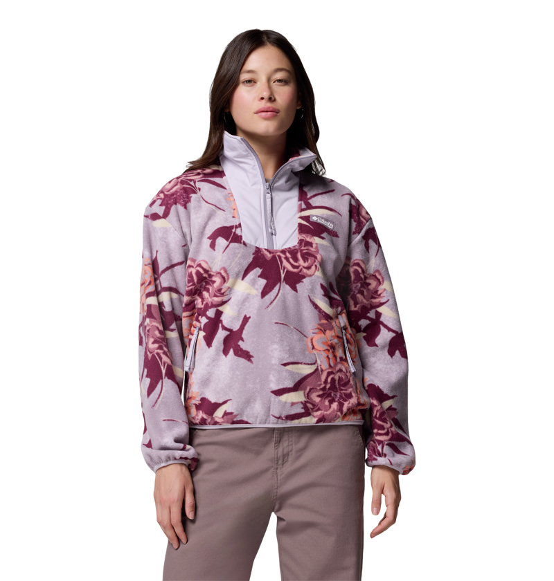 Columbia Sequoia Grove Printed Half Zip Fleece
