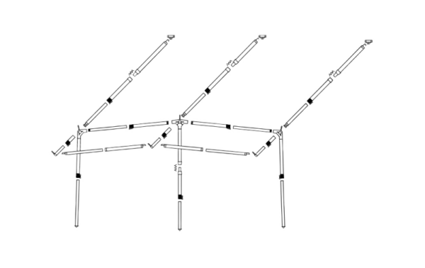 Dorema Frame Voortent President/Smaragd FTP Fiber