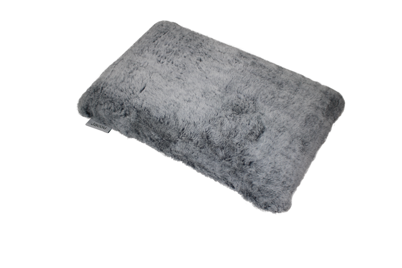 Human Comfort RABBIT FLEECE PILLOW JACOU (GRIJS)