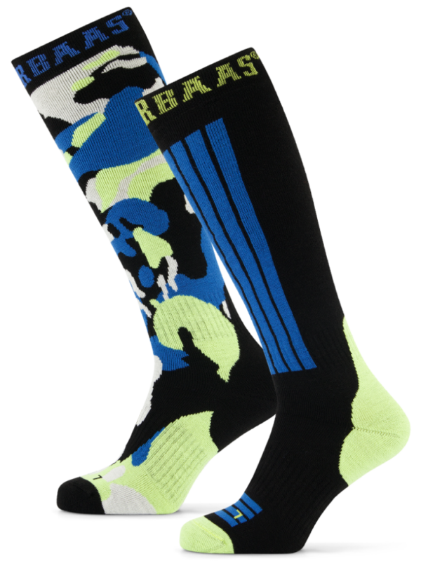 Poederbaas Camo Ski Sokken 2-pack
