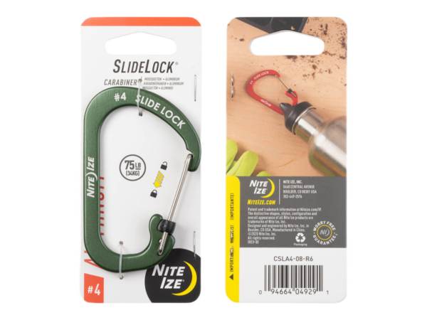 Nite Ize Slidelock #4 Karabijnhaak