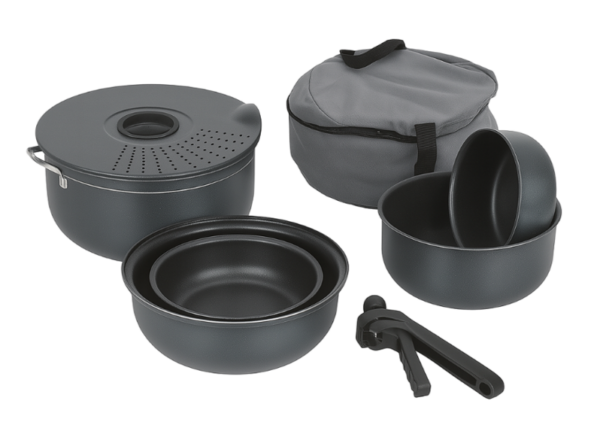 Redwood 7-delige Camping Pannenset