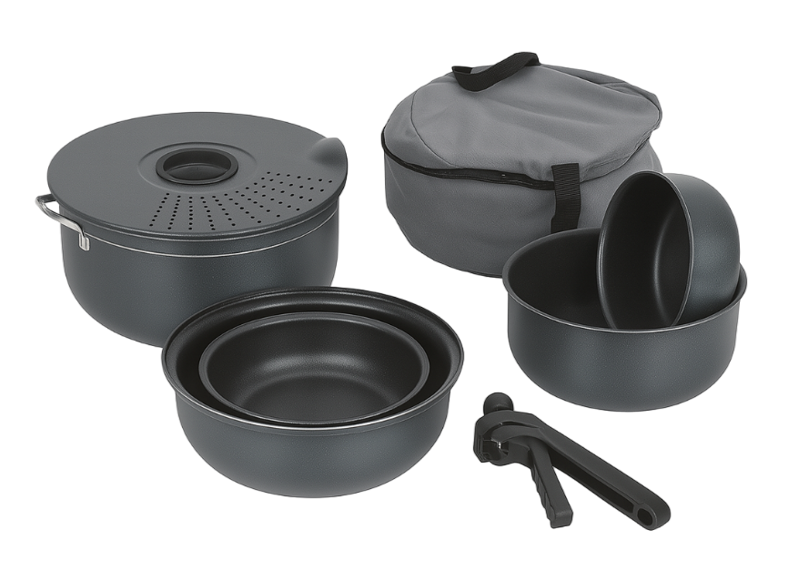 Redwood 7-delige Camping Pannenset