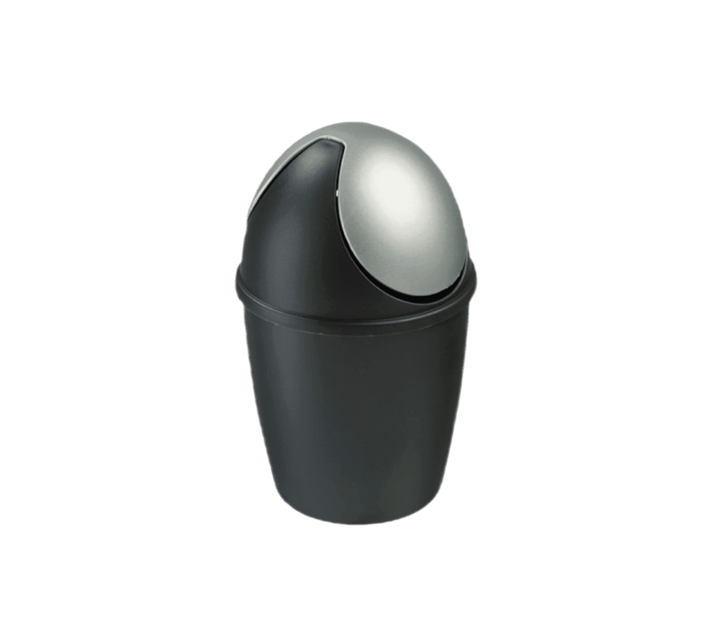 Sunware Tiglio tafel prullenbak 1,5L zwart