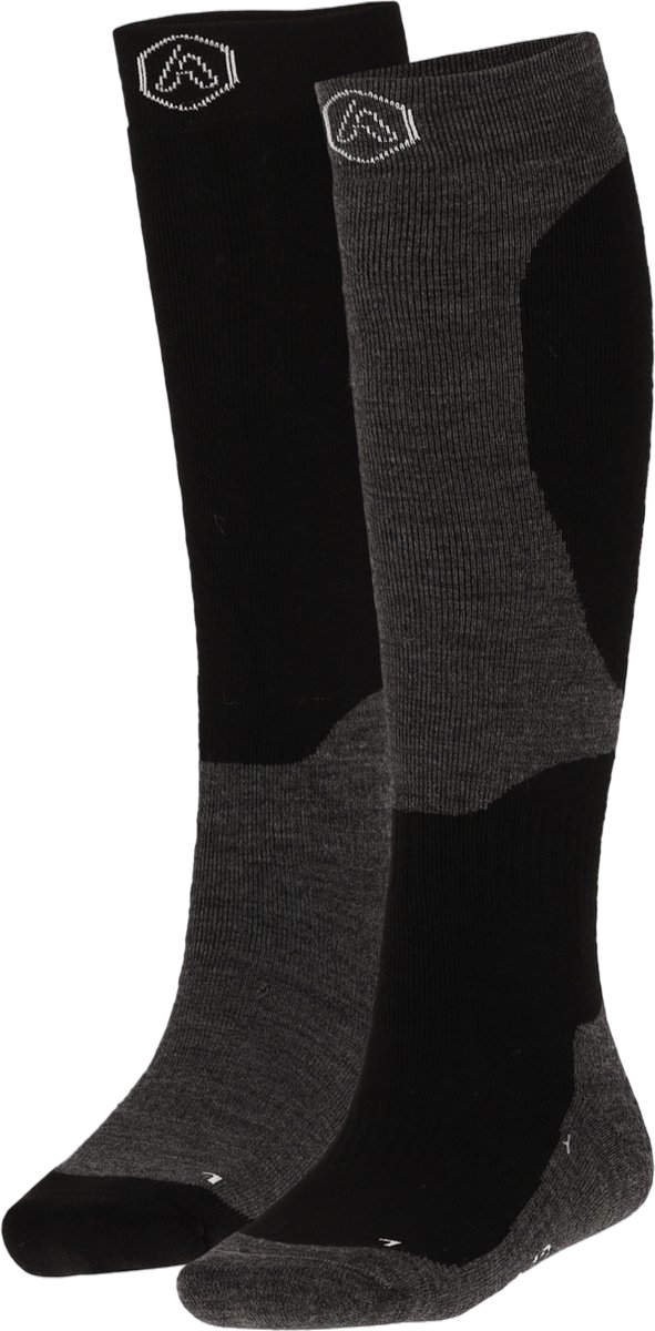 Apollo Ski Socks Design 2-Pack Skisokken
