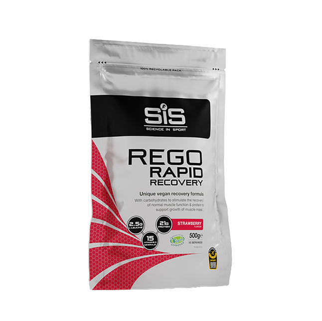 Sis Rego Rapid Recovery Strawberry 500g