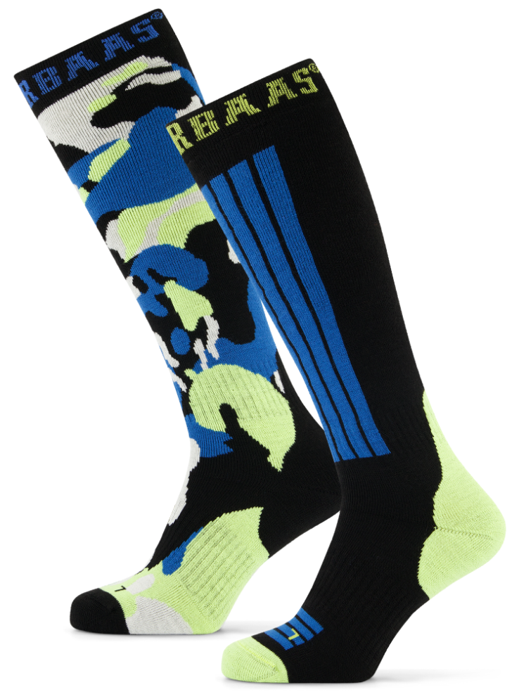 Poederbaas Camo Ski Sokken 2-pack