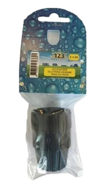 123 Telescopische Steelaansluiting 22/25mm