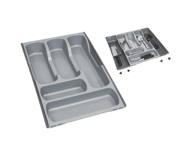 Curver 7-Vaks Bestekbak Uitschuifbaar
